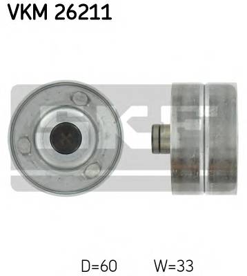 SKF VKM 26211 Паразитный / Ведущий ролик, 
