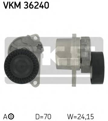 SKF VKM 36240 Натяжной ролик, поликлинов�...