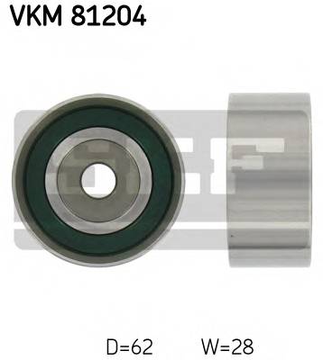 SKF VKM 81204 Паразитний / Ведучий ролик, ... SKF VKM 81204 Паразитний / Ведучий ролик, ...