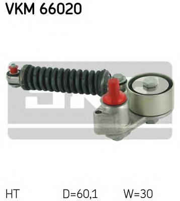 SKF VKM 66020 Натяжной ролик, поликлинов