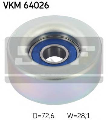 SKF VKM 64026 Паразитный / ведущий ролик, 