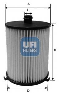 UFI 26.073.00 Паливний фільтр UFI 26.073.00 Паливний фільтр
