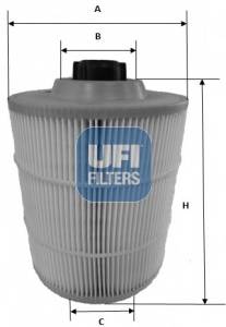 UFI 27.A00.00 Воздушный фильтр UFI 27.A00.00 Воздушный фильтр