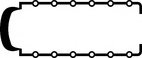 CORTECO 023986P Прокладка, маслянный поддо