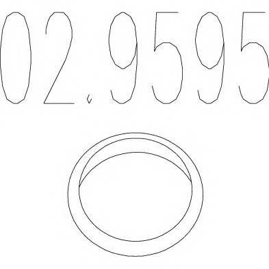 MTS 02.9595 Уплотнительное кольцо, тру