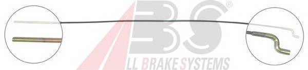 A.B.S. K10024 Трос, стояночная тормозная 