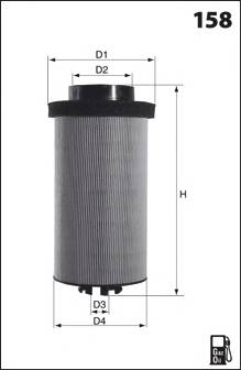 MECAFILTER ELG5543 Топливный фильтр MECAFILTER ELG5543 Топливный фильтр