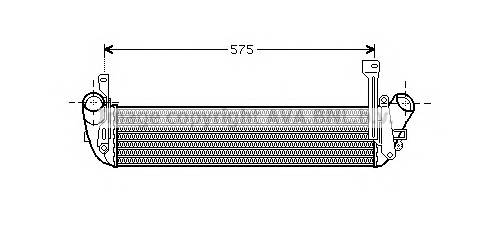 AVA QUALITY COOLING RT4346 Интеркулер AVA QUALITY COOLING RT4346 Интеркулер