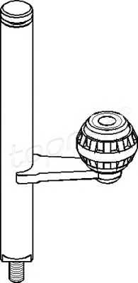 TOPRAN 108 837 Направляющий вал, переключ