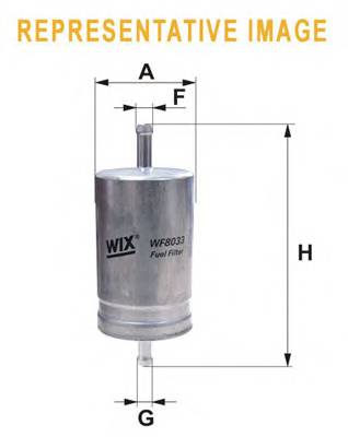 WIX FILTERS WF8035 Топливный фильтр WIX FILTERS WF8035 Топливный фильтр