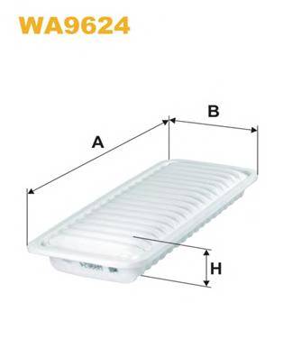 WIX FILTERS WA9624 Воздушный фильтр WIX FILTERS WA9624 Воздушный фильтр