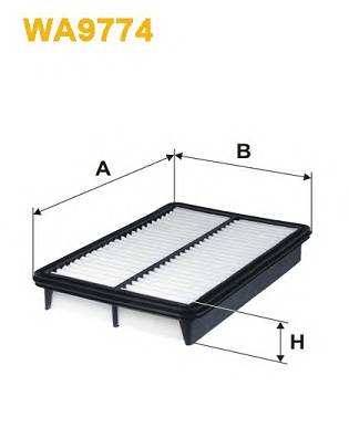 WIX FILTERS WA9774 Фильтр воздушный (AP 113/6) WIX FILTERS WA9774 Фильтр воздушный (AP 113/6)