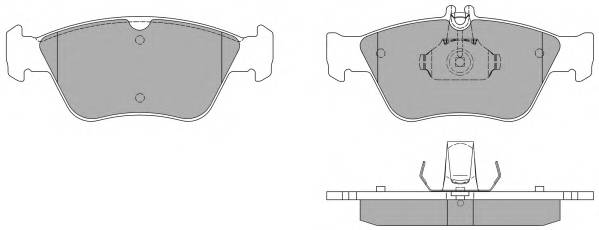 FREMAX FBP-1040 Комплект гальмівних колодо...