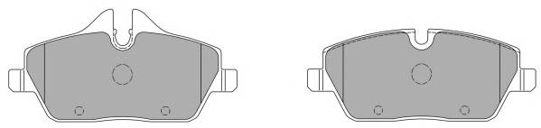 FREMAX FBP-1385 Комплект тормозных колодок...