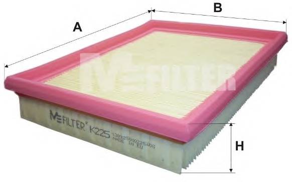 MFILTER K225 Фільтр салону MFILTER K225 Фільтр салону