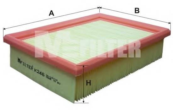 MFILTER K246 Фiльтр салону