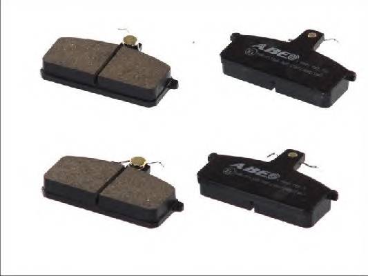 ABE C18013ABE Комплект тормозных колодок