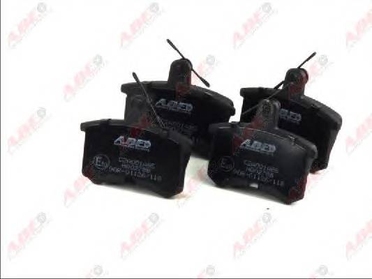 ABE C2A001ABE Комплект тормозных колодок