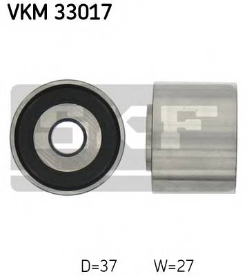 SKF VKM 33017 Паразитный / ведущий ролик, 