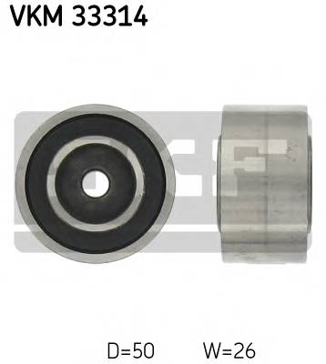 SKF VKM 33314 Паразитный / ведущий ролик, 