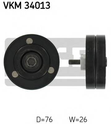 SKF VKM 34013 Паразитный / ведущий ролик, 