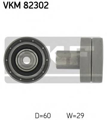 SKF VKM 82302 Паразитний / Ведучий ролик, ... SKF VKM 82302 Паразитний / Ведучий ролик, ...
