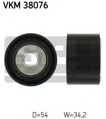 SKF VKM 38076 Паразитный / ведущий ролик, 