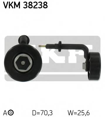 SKF VKM 38238 Натяжной ролик, поликлинов