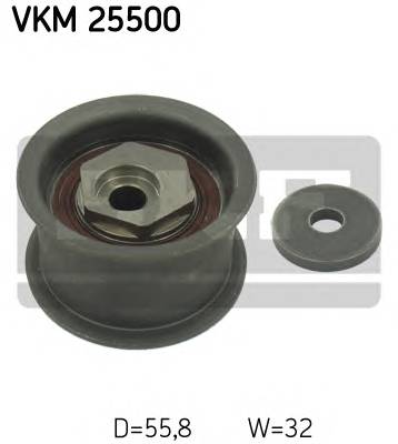 SKF VKM 25500 Паразитный / Ведущий ролик, 