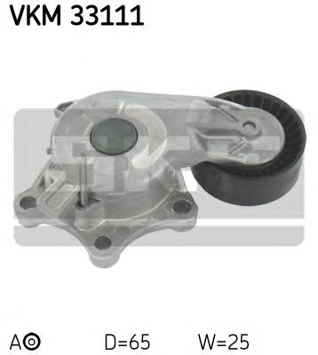 SKF VKM 33111 Натяжной ролик, поликлинов