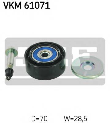 SKF VKM 61071 Паразитный / ведущий ролик, 