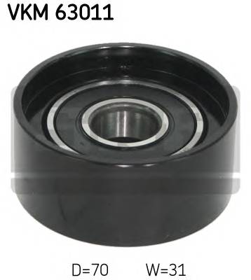 SKF VKM 63011 Паразитный / ведущий ролик, 
