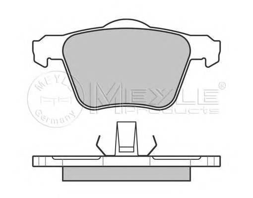 MEYLE 025 241 4119 Комплект тормозных колодок