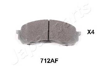 JAPANPARTS PA-712AF Комплект тормозных колодок... JAPANPARTS PA-712AF Комплект тормозных колодок...