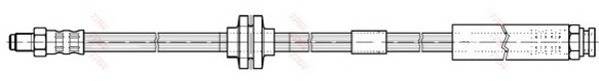 TRW PHB437 Тормозной шланг