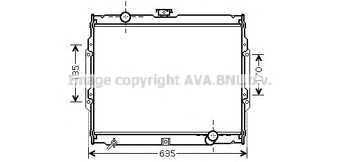 AVA QUALITY COOLING HY2108 Радиатор, охлаждение двига... AVA QUALITY COOLING HY2108 Радиатор, охлаждение двига...