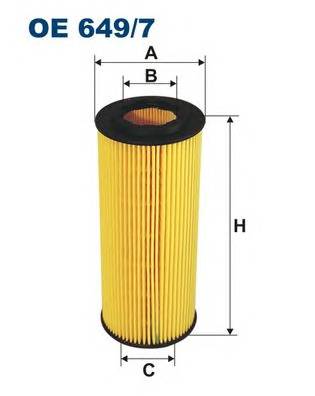 FILTRON OE649/7 Масляный фильтр FILTRON OE649/7 Масляный фильтр