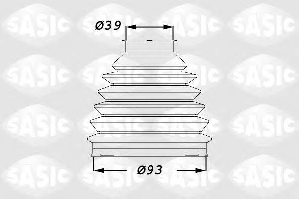 SASIC 1900015 Комплект пильника, приводн... SASIC 1900015 Комплект пильника, приводн...