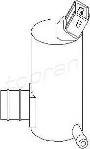 TOPRAN 300 634 Водяной насос, система очис