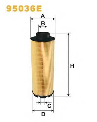 WIX FILTERS 95036E Топливный фильтр WIX FILTERS 95036E Топливный фильтр