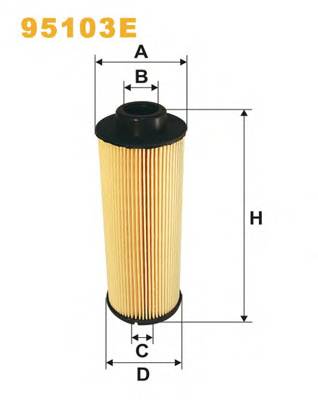 WIX FILTERS 95103E Топливный фильтр WIX FILTERS 95103E Топливный фильтр
