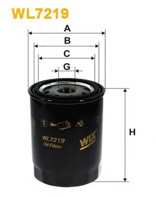 WIX FILTERS WL7219 Масляный фильтр