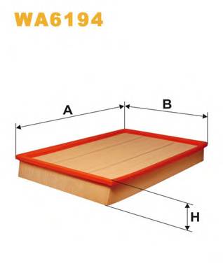 WIX FILTERS WA6194 Воздушный фильтр