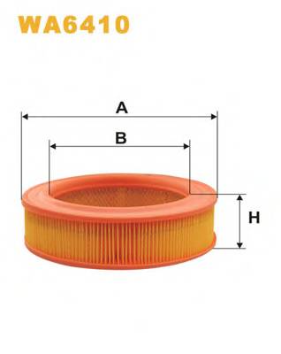 WIX FILTERS WA6410 Воздушный фильтр WIX FILTERS WA6410 Воздушный фильтр