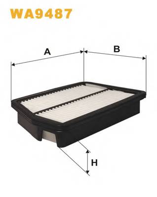 WIX FILTERS WA9487 Воздушный фильтр