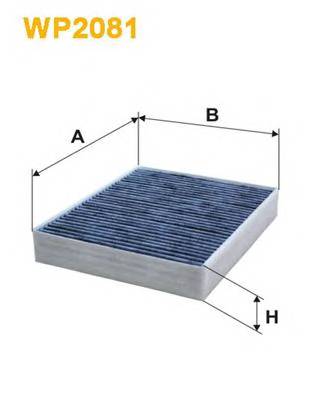 WIX FILTERS WP2081 Фильтр, воздух во внутренно