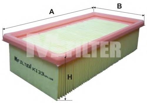 MFILTER K133 Фільтр салону MFILTER K133 Фільтр салону