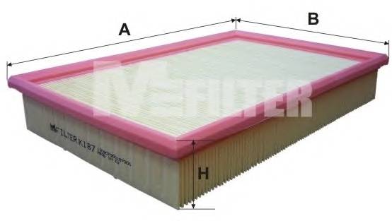 MFILTER K187 Фiльтр салону