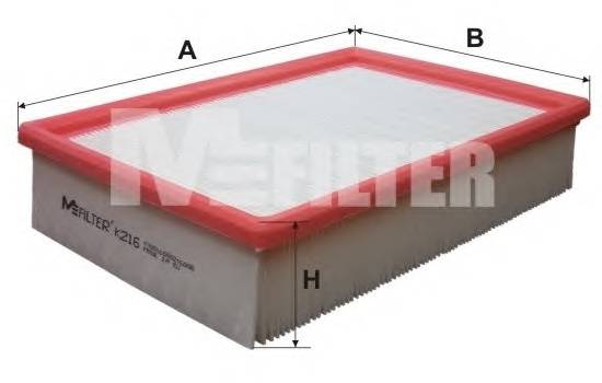 MFILTER K216 Фiльтр салону