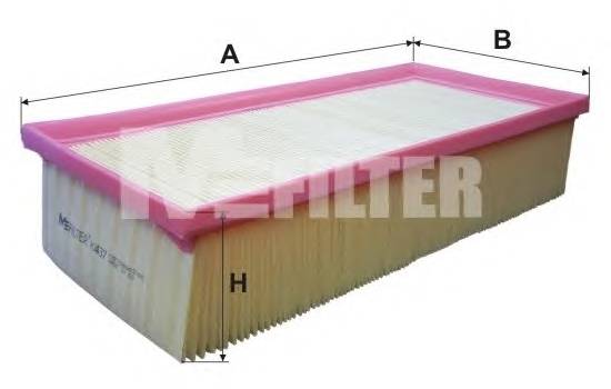 MFILTER K437 Фільтр салону MFILTER K437 Фільтр салону